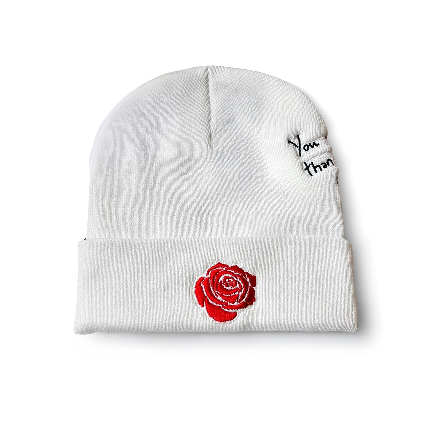 Rosae Embroidered Beanie